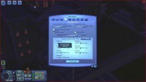 Настройки в игре Симс 3