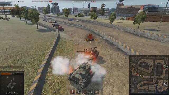 Гонки World of Tanks. 2 фрага, 2065 нанесённого урона за 95 секунд смотреть онлайн