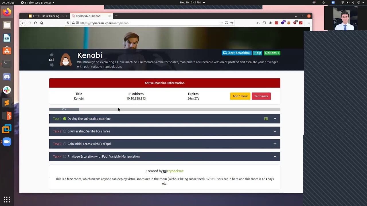 CPTC - Linux Hacking смотреть онлайн