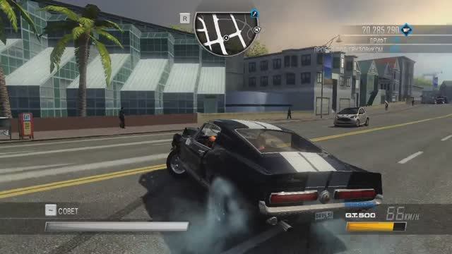 Ford Shelby GT500 супер Musclecar с которым не ставится по прямой 1200л\с под капотом в DriverSF,