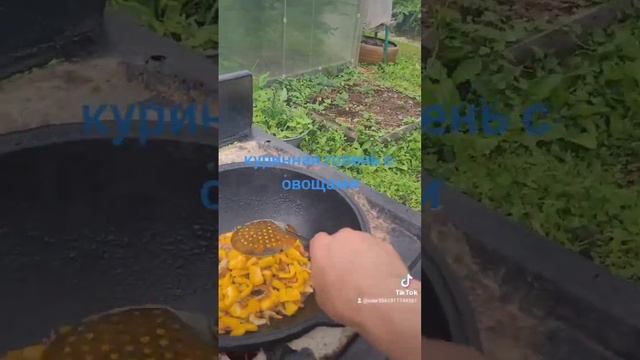 куринная голень в казане смотреть онлайн