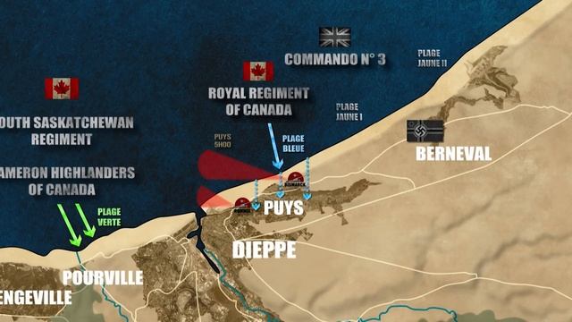 Dieppe 1942 : le plus grand raid de la Seconde Guerre mondiale смотреть онлайн