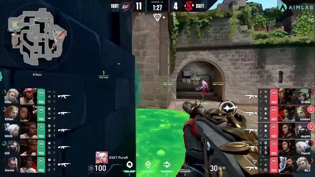 SEMI FINAL! - 100 Thieves vs XSET - HIGHLIGHTS - Champions Tour EMEA: Last Chance Qualifier смотреть онлайн