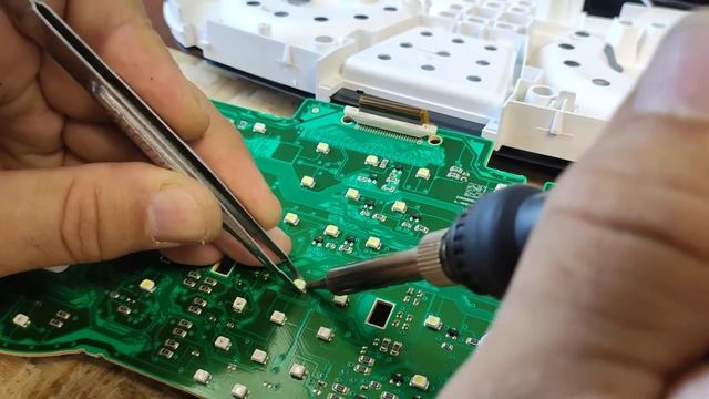 Делаем индикацию надписи CRUISE-SET на Солярис 1 рестайлинг