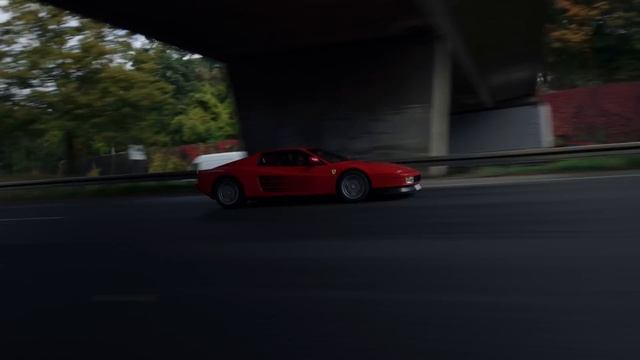 Ferrari Testarossa - машина со вкладыша жвачки TURBO