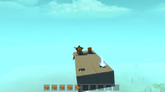 Scrap Mechanic- Делориан улетел смотреть онлайн