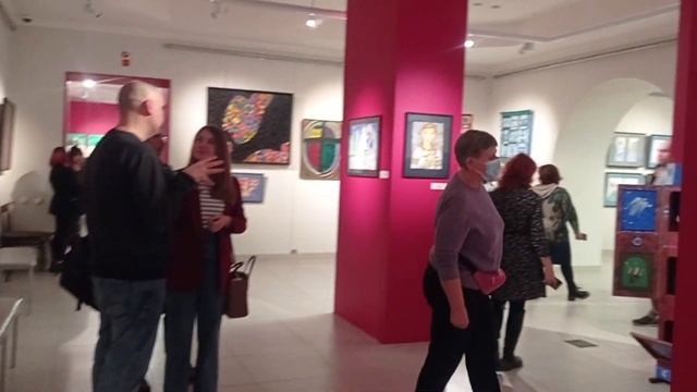 "Винегрет", открытие выставки 01.12.23 смотреть онлайн