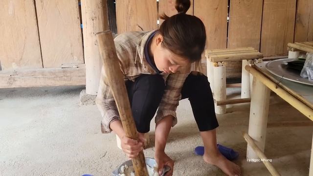 single mother makes cassava cakes to sell, the child's biological mother came to find смотреть онлайн