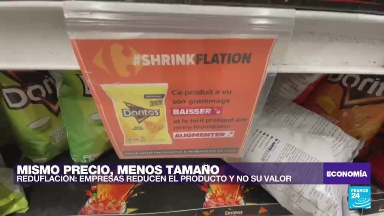 Menos por más: ¿cómo la 'reduflación' impacta en alimentos y productos de limpieza? смотреть онлайн