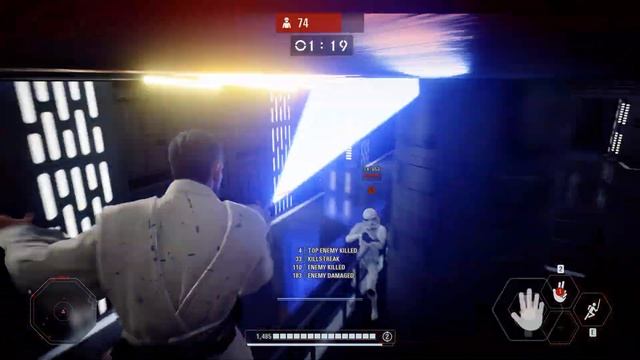 Star Wars Battlefront 2 - Ben Kenobi Mod смотреть онлайн