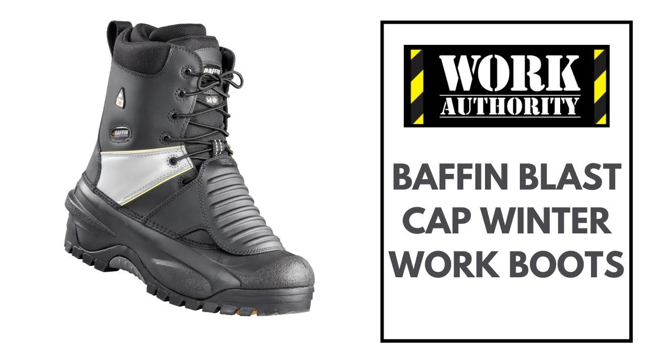 Baffin Blast Cap Men's 12 inch Winter Composite Toe Work Boots with Met Guard CONV MM01 смотреть онлайн