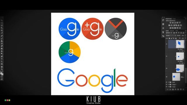 GOOGLE REBRANDING | SPEED-ART | BY KIUB - BRANDING смотреть онлайн