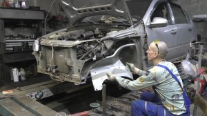 Калина после ДТП ч.3