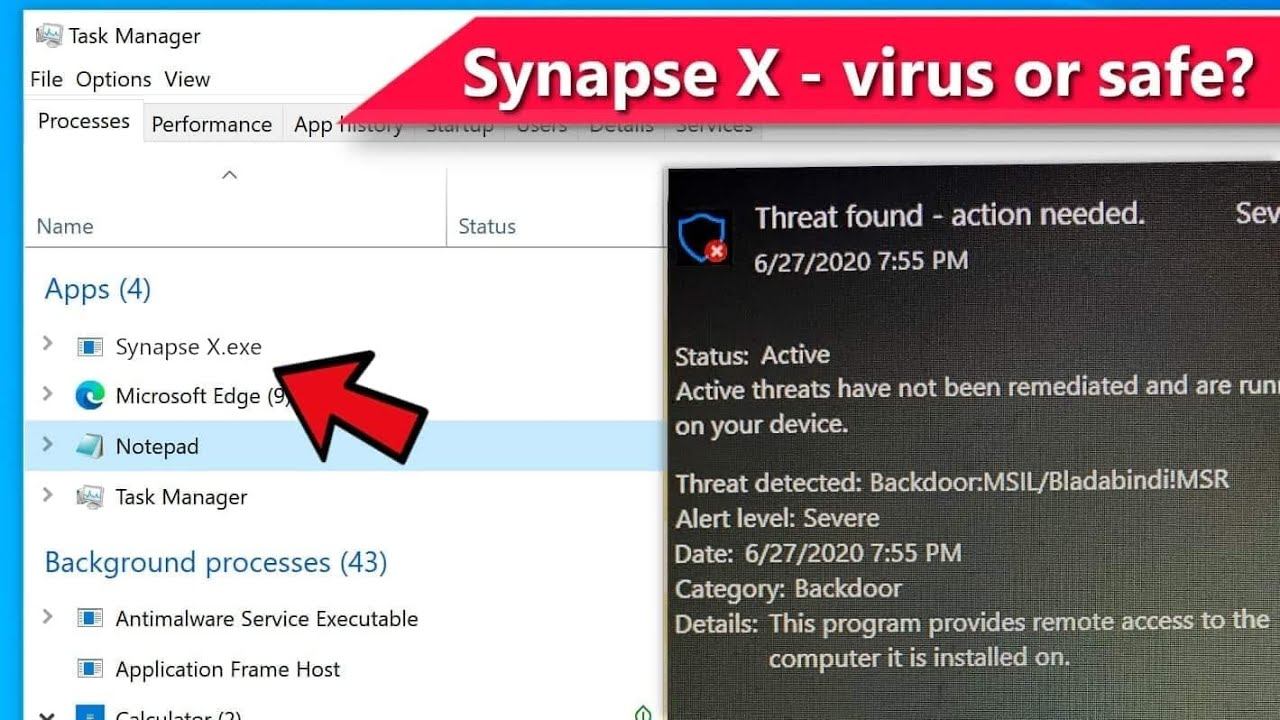 Why Synapse X is safe смотреть онлайн