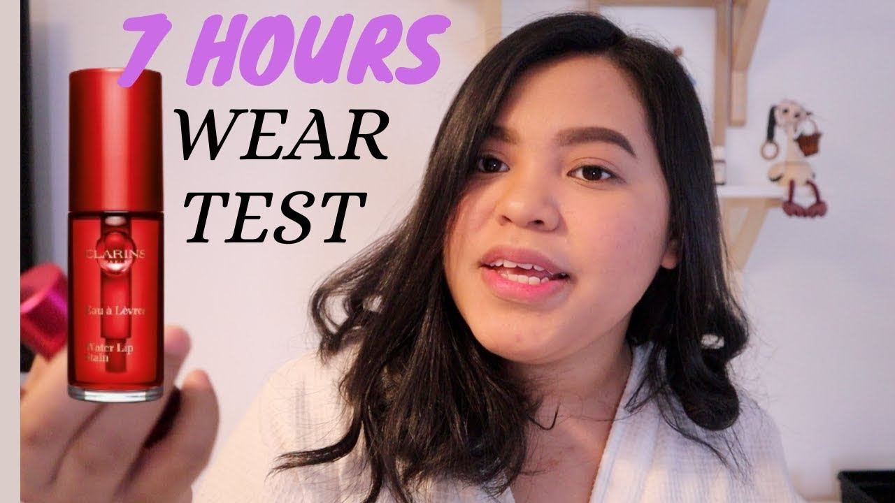 CLARINS WATER LIP STAIN WEAR TEST 2024 смотреть онлайн