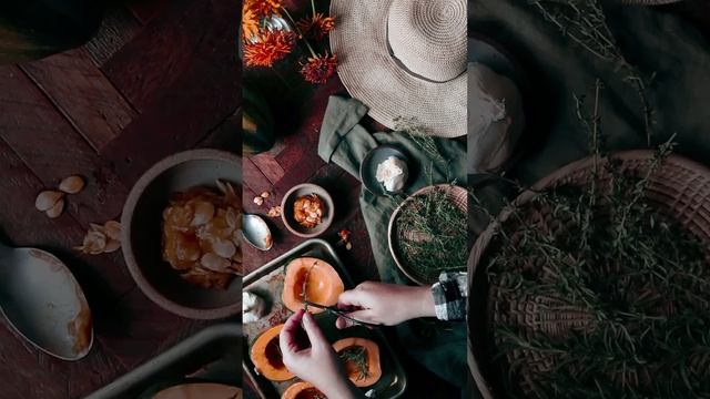 Acorn Squash Tomato Soup with Thyme & Rosemary смотреть онлайн