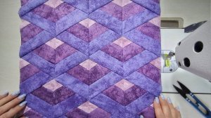 Как сшить роскошное стеганое одеяло из лоскутков.