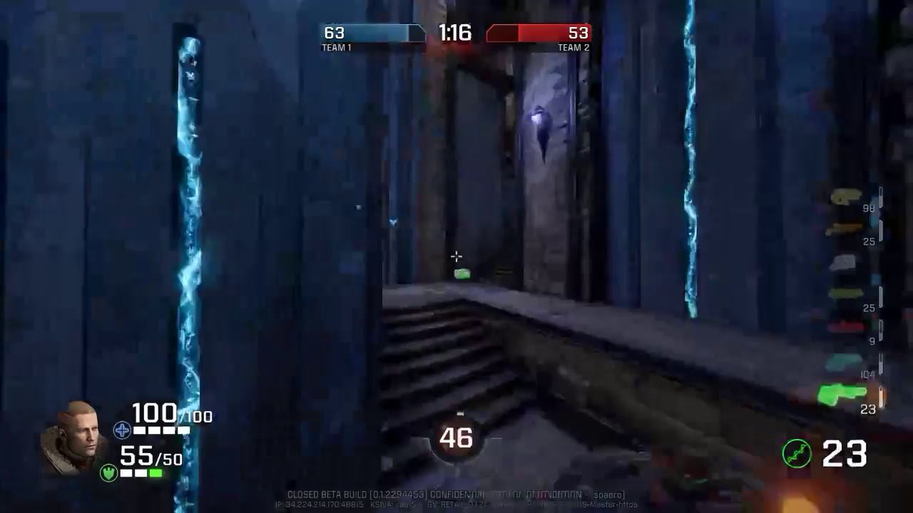 Quake Champions TDM-ing смотреть онлайн
