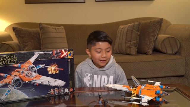 Lego Set 75273 Poe Dameron's X-Wing Fighter смотреть онлайн