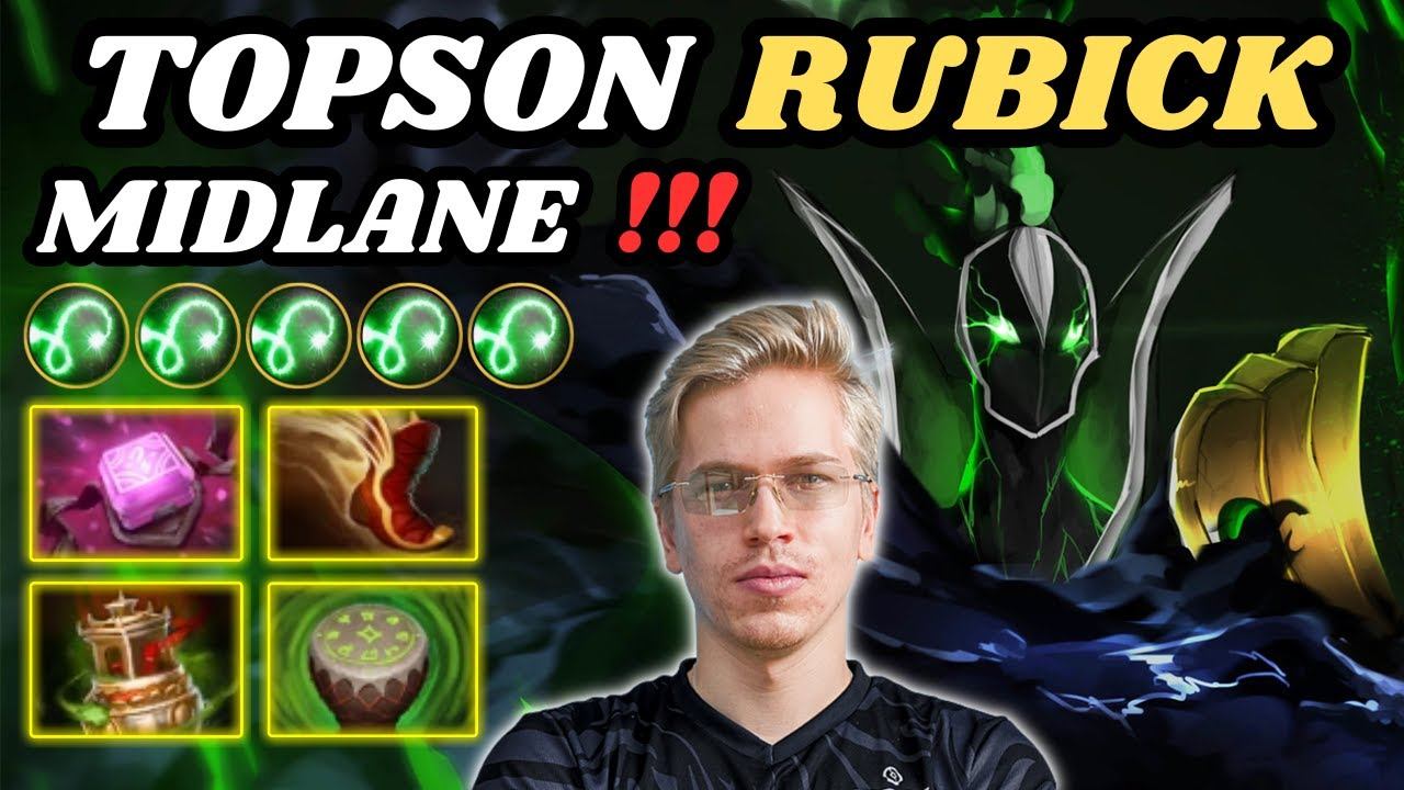 🔥 TOPSON Rubick Midlane Highlights 7.34e 🔥 EZ Gameplay From Topson - Dota 2 смотреть онлайн