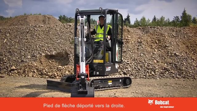 Bobcat E20 Compact Excavator Presentation [FRENCH] | Bobcat Equipment
