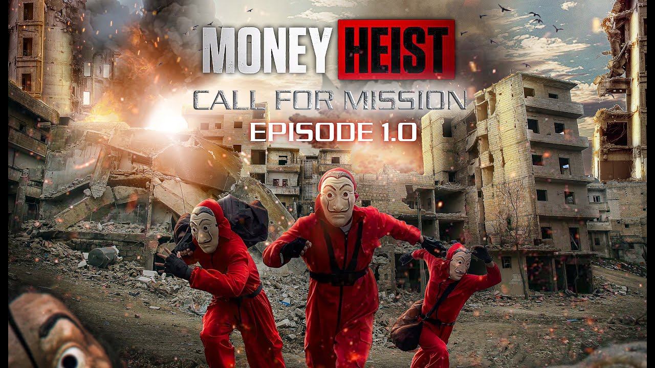 MONEY HEIST vs POLICE in REAL LIFE ll CALL FOR MISSION 1.0 ll (Epic Parkour Pov Chase) смотреть онлайн