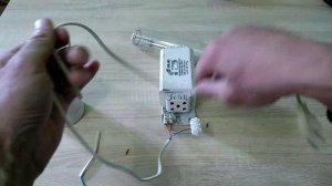 Схема подключения лампы Днат.