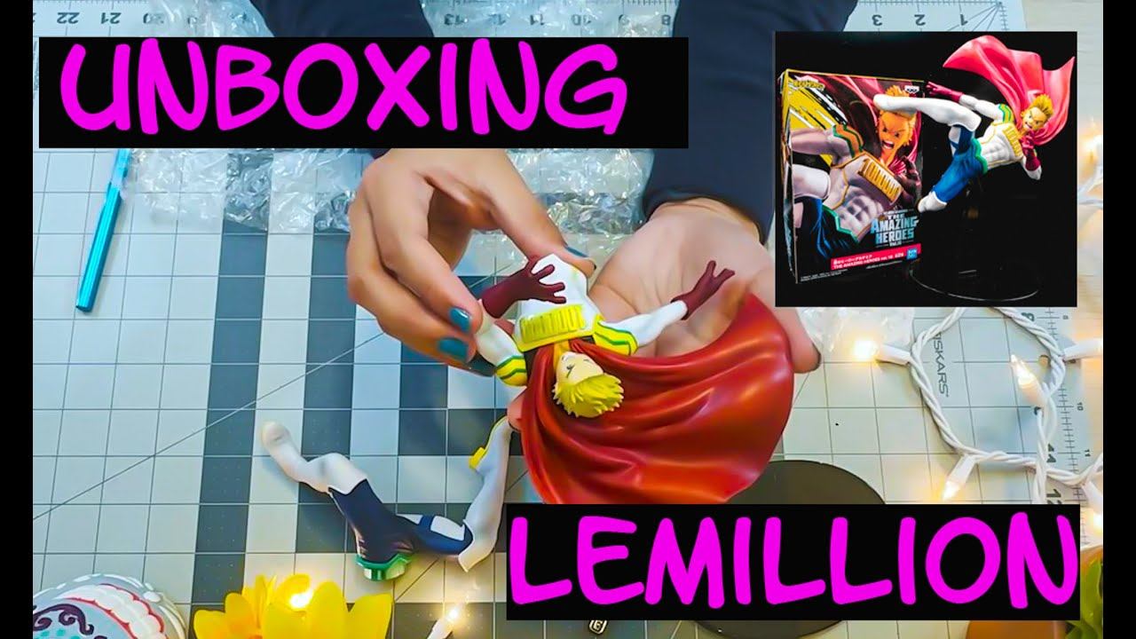 Let's unbox Lemillion from My Hero Academia | ASMR w/ Lofi | 4K смотреть онлайн