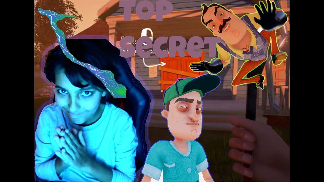 ON DECOUVRE UN PASSAGE SECRET. / Hello Neighbor / Let's Play #2 FR смотреть онлайн