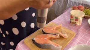 Это САМЫЙ СОЧНЫЙ СТЕЙК из семги на сковороде