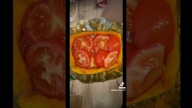 Готовим тыкву с мясом #ярчи #повор смотреть онлайн