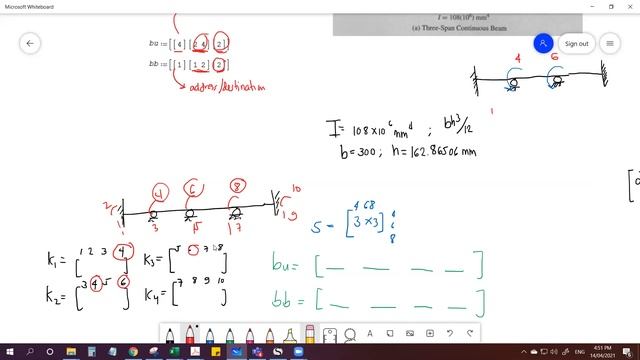 Generating Stiffness Matrix using SMATH Code 2 смотреть онлайн