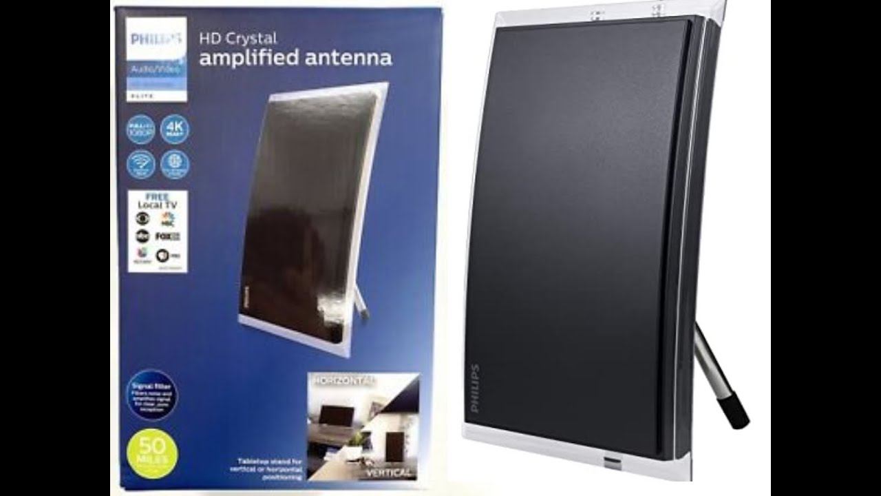 Philips Crystal HD Indoor Amplified TV смотреть онлайн