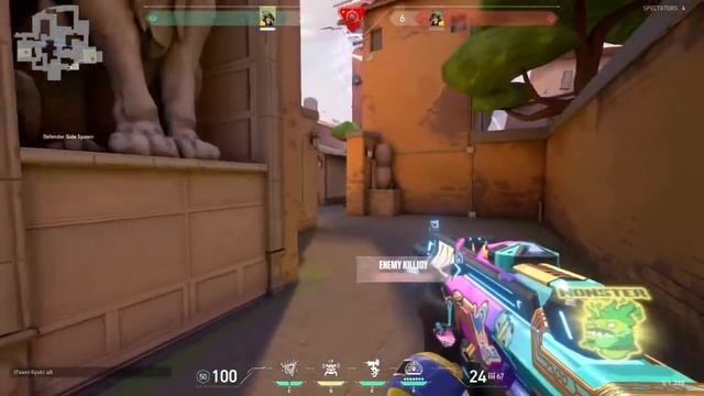 Ascent Retake B - Killjoy vs Killjoy 1v1 смотреть онлайн