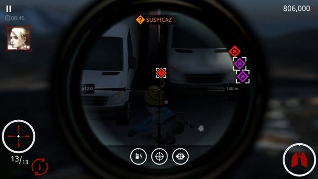 Hitman Sniper: Puntuación de 1,300,000 con un disparo doble en la cabeza смотреть онлайн