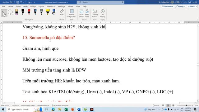 Phân Tích Vi Sinh Thực Phẩm | Phần 4 - Trắc Nghiệm Ôn Tập Tổng Hợp | ĐẠT TÔ CNTP смотреть онлайн