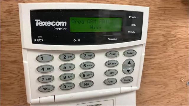 Handling an Arm Exit Fail Fault on a Texecom Alarm System смотреть онлайн