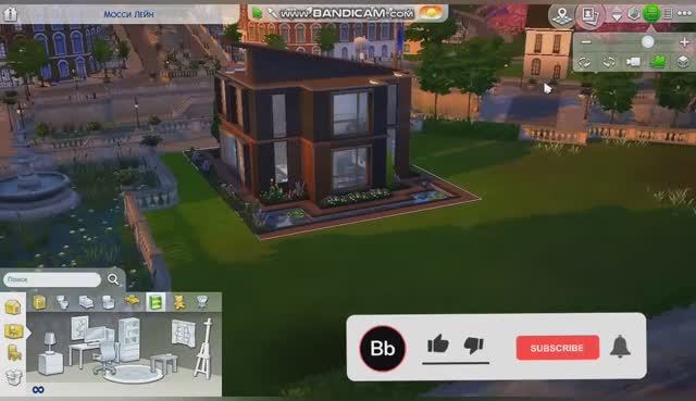 Ts4_ДОМИК ЛОФТ[строительство в симс 4] NO CC The Sims 4