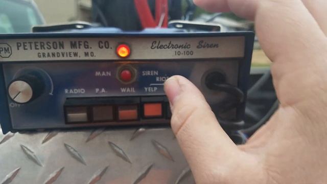 Peterson Mfg. (North American Signal co.) Siren 10-100 Rare Vintage Siren смотреть онлайн