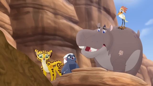 Lion Guard: Searching For Udugu + Simba Leads The Guard! | The Trail To Udugu HD Clip