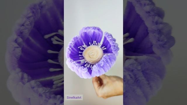 Цветы из синельной проволоки #своимируками смотреть онлайн