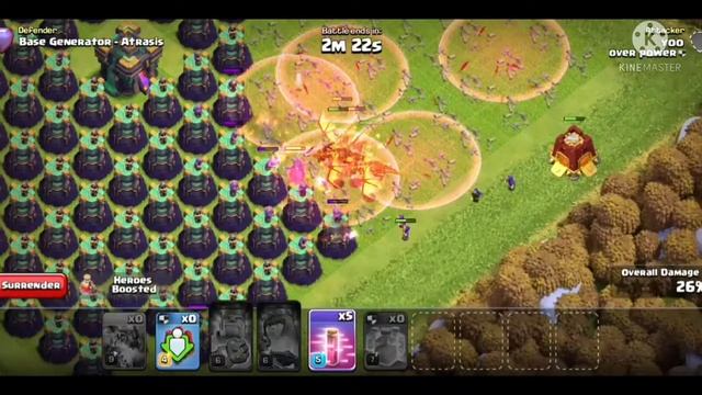 SUPPER DRAGON VS WIZARD TOWER - CLASH OF CLANS - #COC #BASE #SUPPERDRAGON #SPELL смотреть онлайн