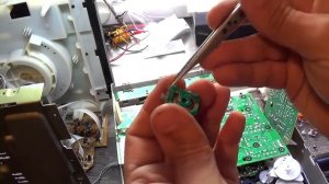 Ремонт регулятора громкости в музыкальном центре