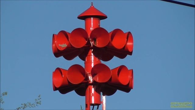 3T22 Outdoor Warning Siren Manual Test, Attack (Fire) And Growl - Casar, NC 5/8/17