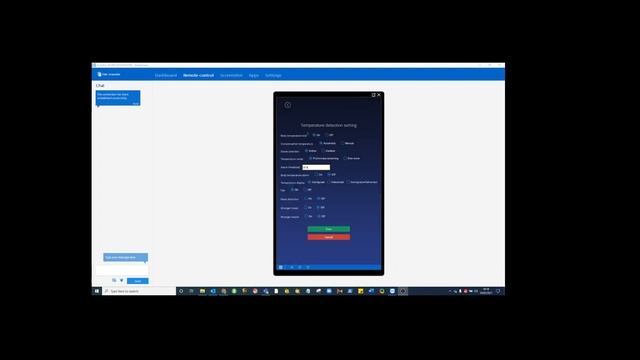 MIPS Smart Pass Body Temperature Settings смотреть онлайн