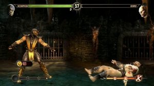 Mortal Kombat 9 Scorpion VS Goro