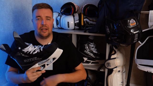 SOYUZ BC - BAUER НА МИНИМАЛКАХ?!| ОБЗОР ХОККЕЙНЫХ КОНЬКОВ BBS1 PRO