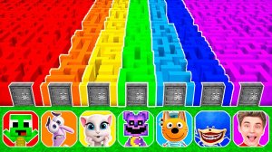 ПРЯТКИ В ОГРОМНЫХ ЛАБИРИНТАХ ВЛАД А4 ТРИ КОТА СОНИК ТЕЙПС В МАЙНКРАФТ ЗОМБАК