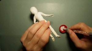 Ватная игрушка, обувь для игрушки своими руками. Матильда часть 2. DIY