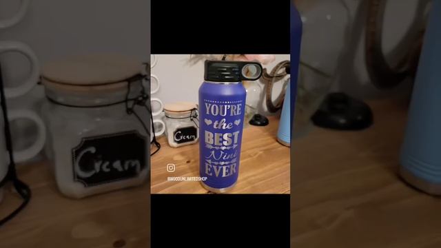 Laser Engraved Tumblers and Bottles from Wood Unlimited! смотреть онлайн
